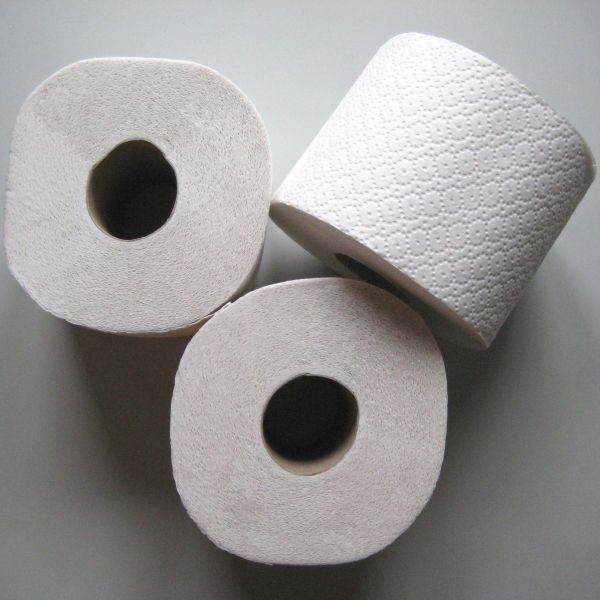 Toilettenpapier, 3-lagig, Recycling