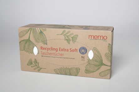 Taschentücher Recycling Box 1 Pkg