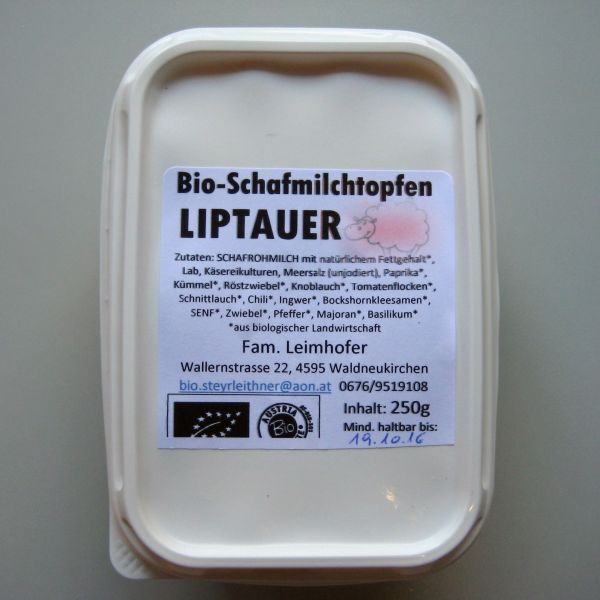 Schafmilchtopfen Liptauer