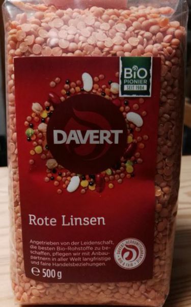 Rote Linsen 500 g