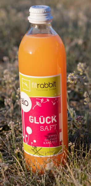 Fitrabbit Glück-Saft (Apfel-Orange-Karotte) 0,5l