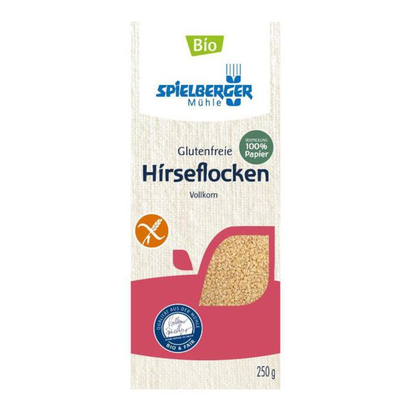 Hirseflocken Vollkorn Glutenfrei