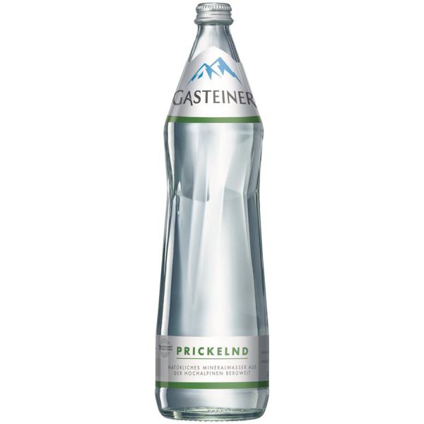 Gasteiner Natürliches Mineralwasser prickelnd, Kiste