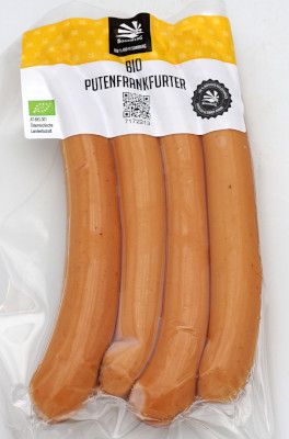 Putenfrankfurter 2 Paar, 240g