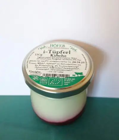 i Tüpferl Kirsche Kuh Joghurtcreme