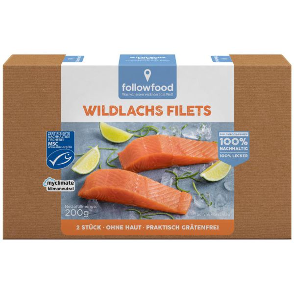 Wildlachs Filet TK 2 Stück