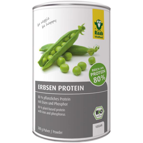 Erbsen Protein Pulver