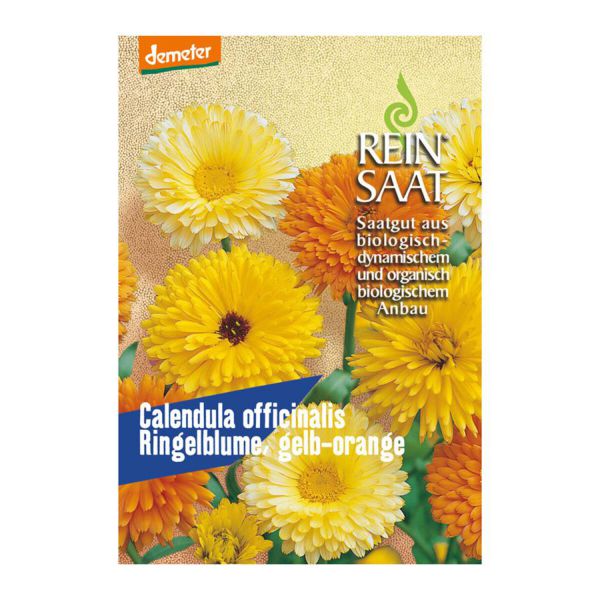 Ringelblume gelb-orange Reinsaat