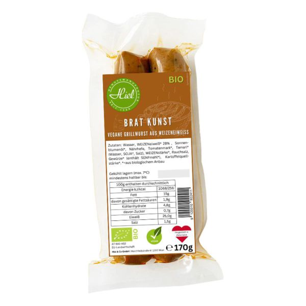 Brat Kunst vegane Bratwurst
