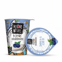 Kokoscreme Heidelbeere Kokoscreme Heidelbeere