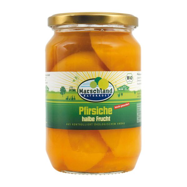 Pfirsich halbe Frucht
