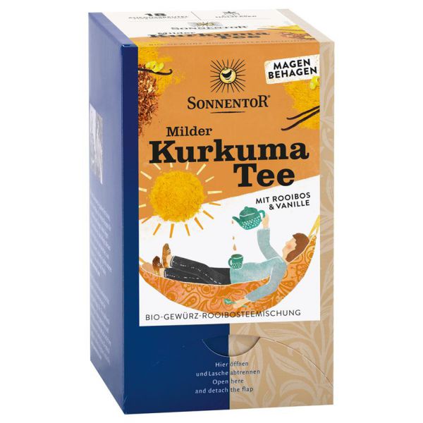 Milder Kurkuma Tee mit Rooibos & Vanille