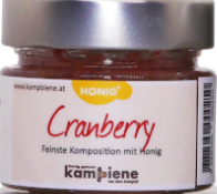 Honig + Cranberry cremig gerührt