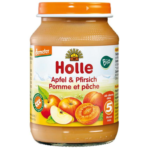 Holle Babybrei Apfel & Pfirsich 190 g