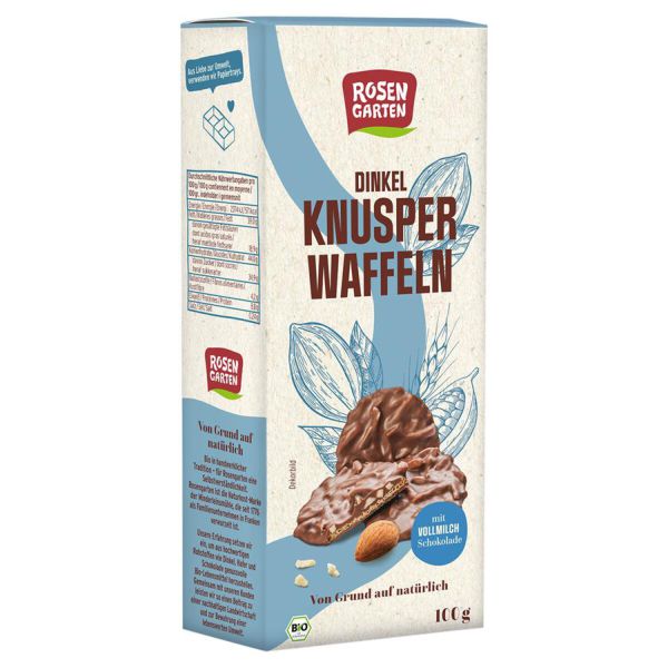 Dinkel Knusperwaffeln Vollmilch