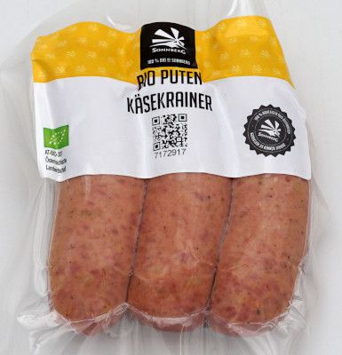 Puten Käsekrainer 3 Stück, ca. 210g