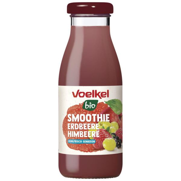 Smoothie Erdbeere-Himbeere