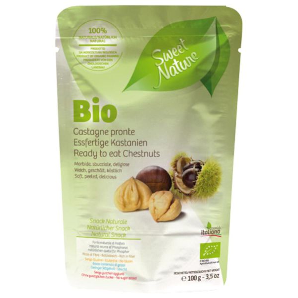 Maroni gekocht und geschält