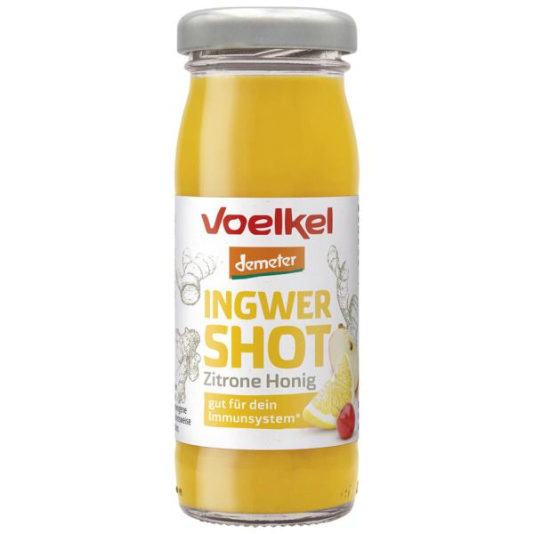 Ingwer Shot Zitrone-Honig