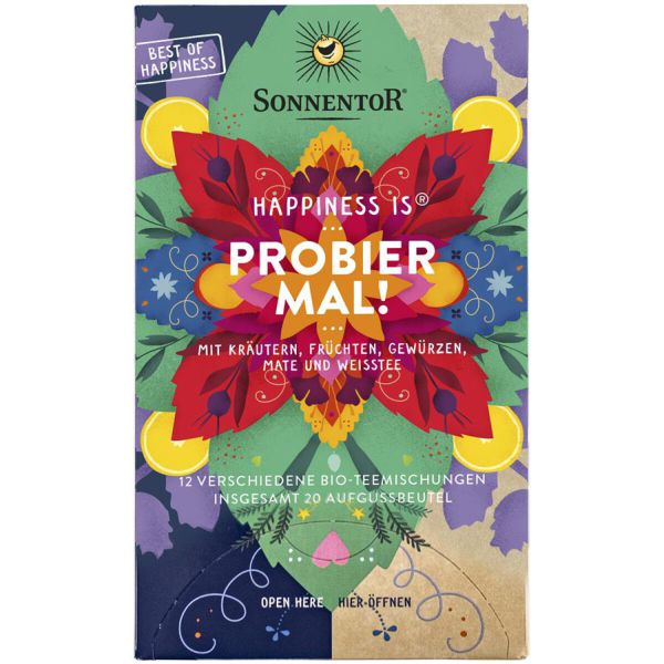 Probier mal! Beuteltee Probierset (Happiness is)