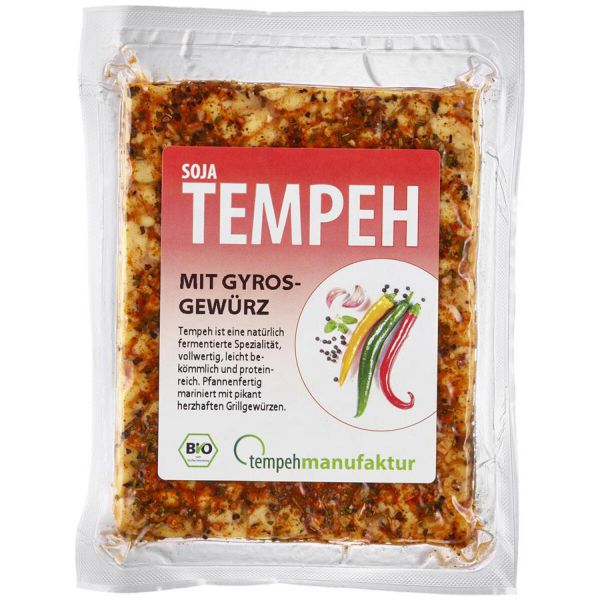 Tempeh mit Gyros-Gewürz