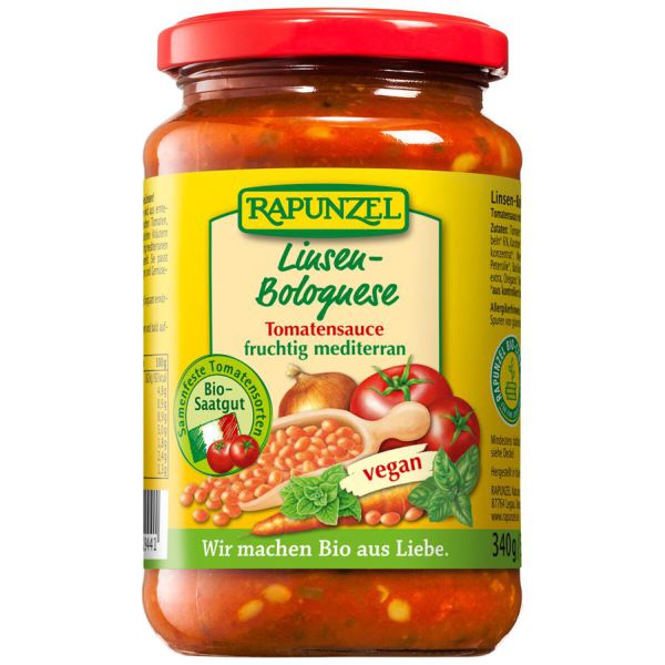 Tomatensauce Linsen Bolognese