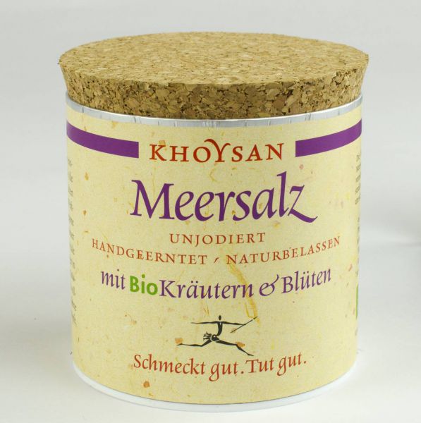 Meersalz mit Kräutern & Blüten