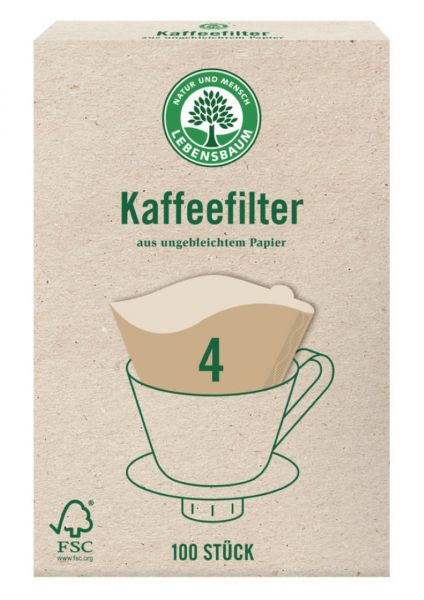 Kaffeefilter Gr. 4 (100 Stück)