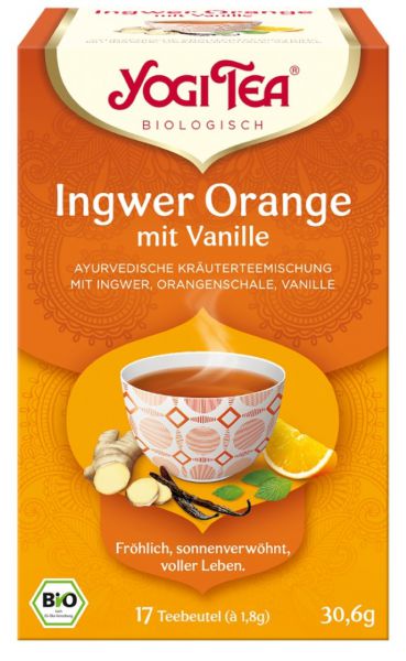 Ingwer Orange-Tee