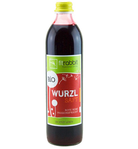 Wurzl-Saft (Rote Rübe-Passionsfrucht)