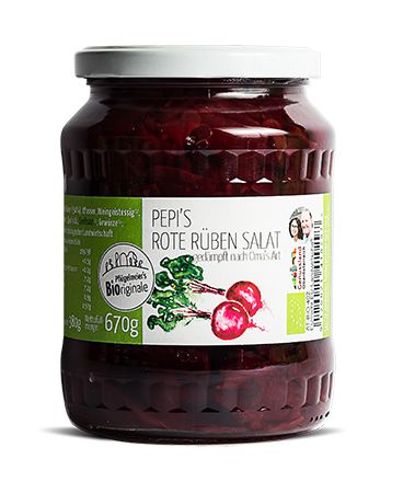 Rote Rüben Salat gedämpft nach Omas Art