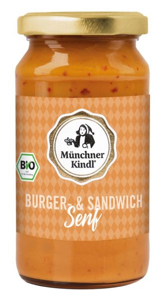 Burger & Sandwich-Senf