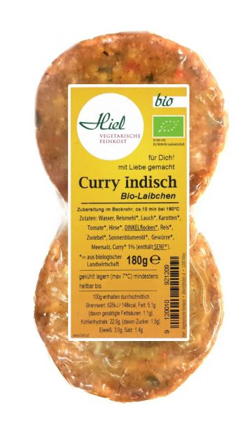 Laibchen Curry-Indisch
