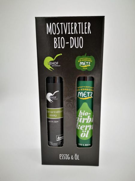 Mostviertler Bio-Duo (Kürbiskernöl & Birnenbalsamessig)