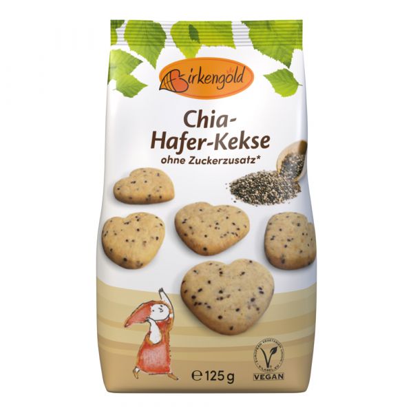 Chia Hafer-Kekse