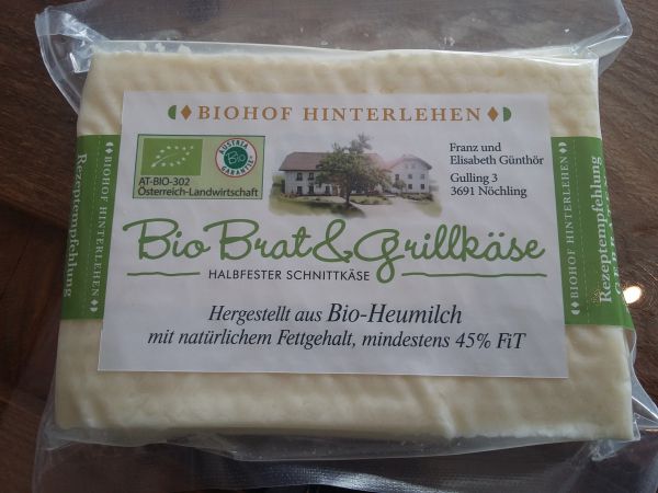 Brat- und Grillkäse (€ 28,-/kg)