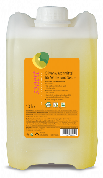 Oliven-Waschmittel Wolle + Seide zum Nachfüllen