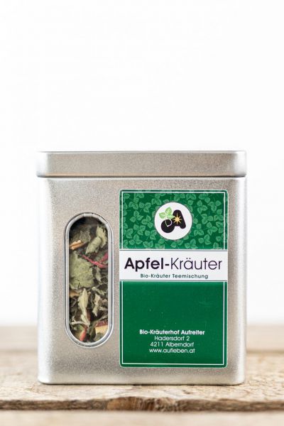 Teedose Apfel-Kräutermischung