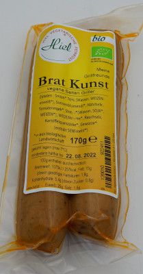 Brat Kunst (vegane Wurst)