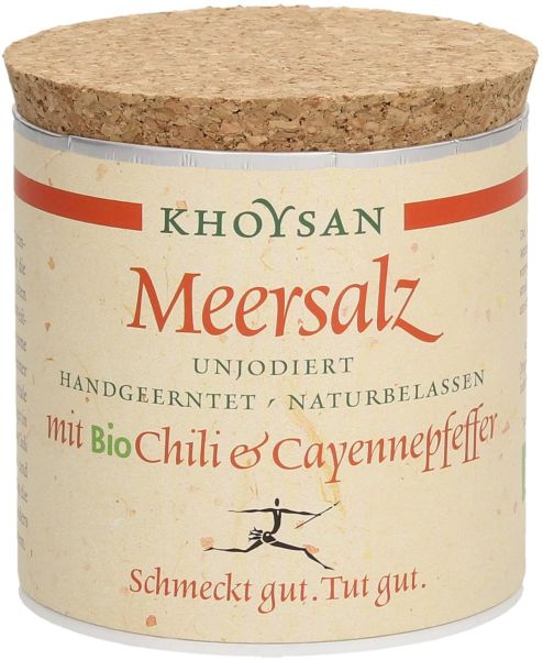 Meersalz mit Chili & Cayennepfeffer