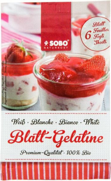 Blatt-Gelatine