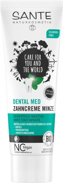 Zahncreme Minze (fluoridfrei)