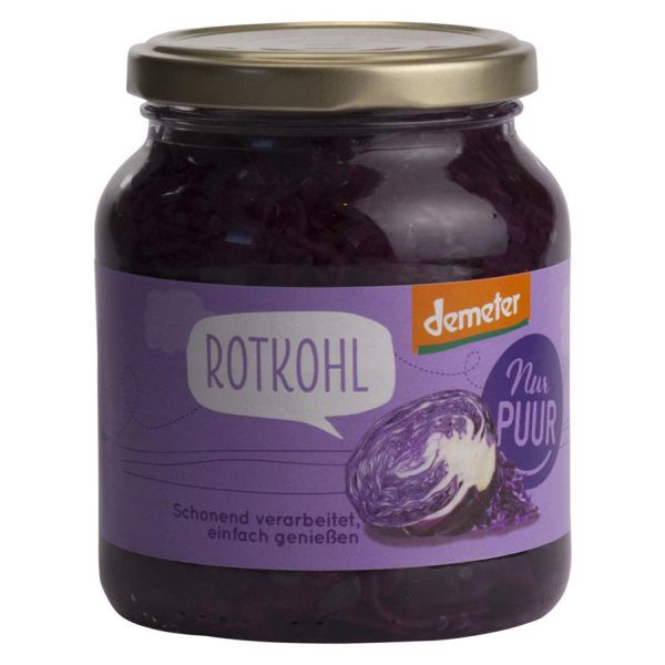 Rotkohl im Glas