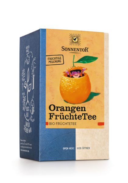 Orangen Früchtetee