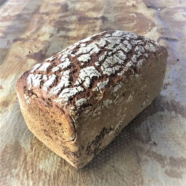 Roggenvollkornkastenbrot