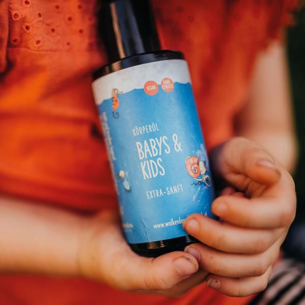 Körperöl für Babys und KIds (extrasanft)