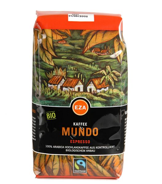 Kaffee Mundo Espresso ganze Bohne 500 g