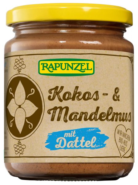 Kokos- und Mandelmus mit Dattel