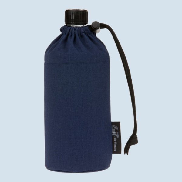 Trinkflasche 0,6 l Bio blau