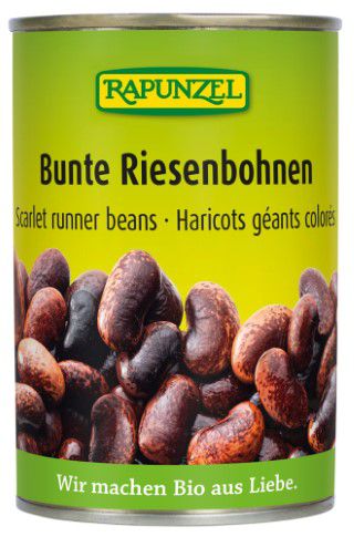 Bunte Riesenbohnen